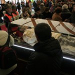 L'urna con le reliquie di San Giovanni Bosco accolta nell'Oratorio del Valentino