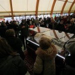 L'urna con le reliquie di San Giovanni Bosco accolta nell'Oratorio del Valentino