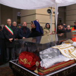 L'urna con le reliquie di San Giovanni Bosco a Casale Monferrato