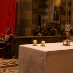 Veglia di preghiera per i giovani nella Cattedrale di Casale Monferrato alla presenza dell'urna con le reliquie di San Giovanni Bosco
