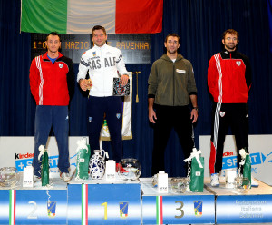 RAVENNA - 1° QUALIFICAZIONE NAZIONALE SPADA MASCHILE - 11 ottobre 2015                     Foto: BIZZI