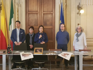 Presentazione in Comune di Un fiore per Anne