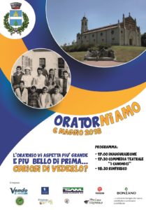 Coniolo locandina per apertura oratorio