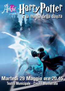 locandina spettacolo Harry Potter e la magia della danza