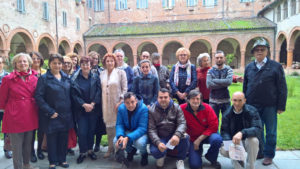 fodo di gruppo con Sindaco Palazzetti per la convenzione per la cura del verde cittadino