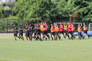 Casale in allenamento