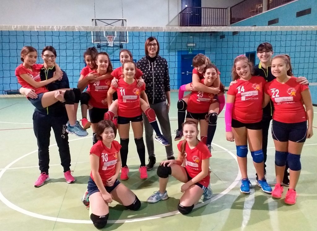 linda giordana e ragazze junior volley