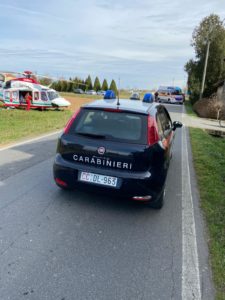 Incidente Borgo San Martino elisoccorso