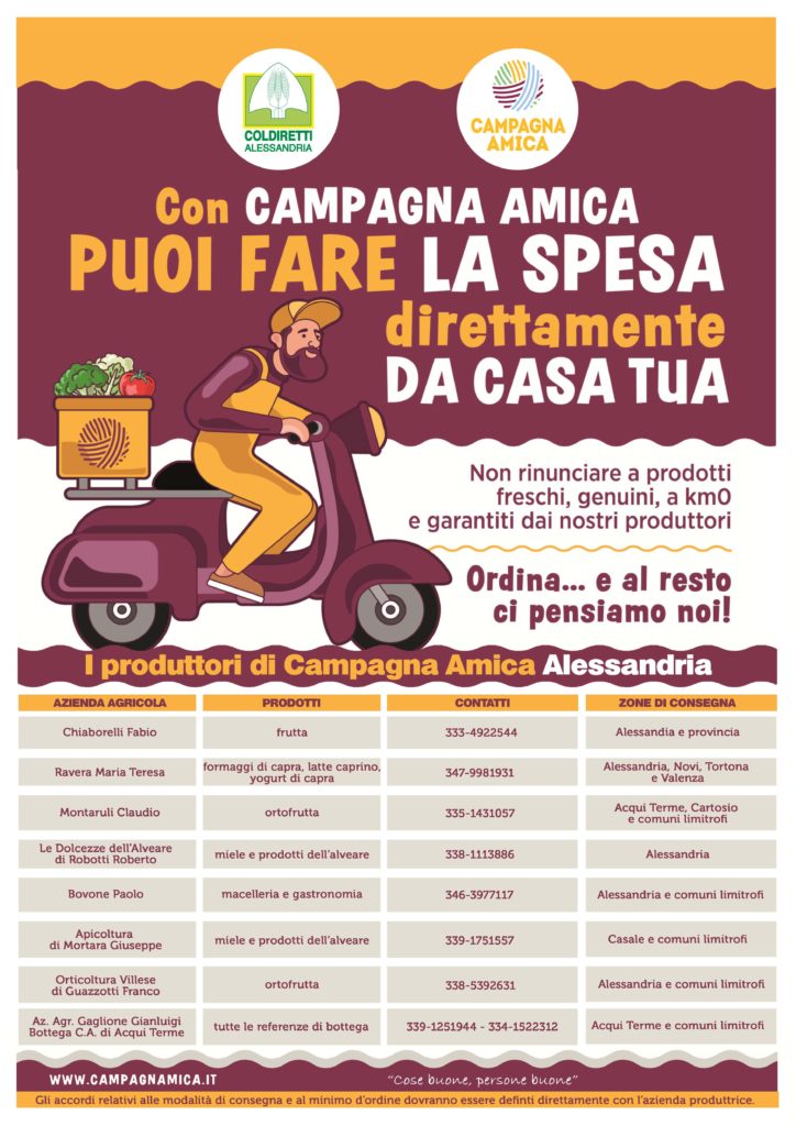 locandina puoi fare la spesa da casa tua